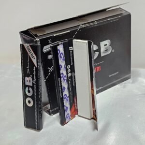 OCB Slim King Premium | 32 Libritos + Filtros Por Caja | 32 Hojas + 32 Filtros x Libro