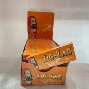 Zig-Zag Liquorice Regular (69mm) | 50 Libritos x Caja | 50 Hojas x Librito |