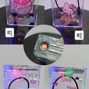Cigarreras Con Encendedor Electrico #2 - De Acrilico "Modelo Caarton" |