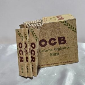 OCB | King Size Organic Hemp | 50 Libritos Por Caja | 32 Hojas x Libro