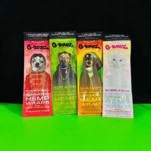 G-Rollz -2x Pre-Rolled Organic Hemp Wraps | “Con Filtro De Maiz”  15 Paq x Caja |