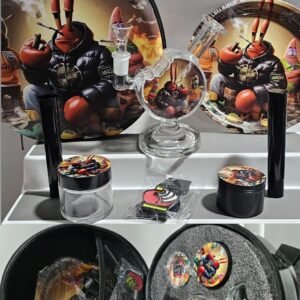 Maleta Bongs D/Vidrio - 8 Pieza Por Maleta |