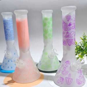 “30cm” Bongs D/Vidrio - Arenado #6 | Modelo al azar |