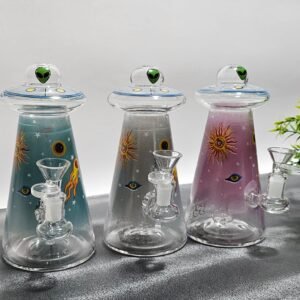 ”17cm” | Ring Bongs "Nave alien" | Colores al azar