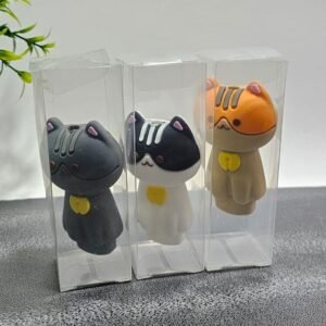 Pipa Silicon | "Gatitos" Incluye Caja Protectora | Colores al azar