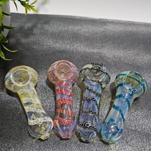 Pipa De Vidrio "9cm" #21 | Colores al azar |