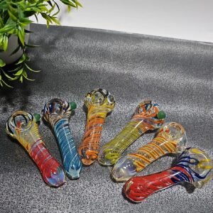 Pipa De Vidrio "9cm" #22 | Colores al azar |