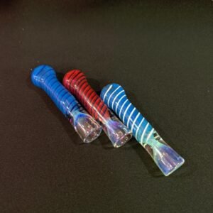 One Hitters De Vidrio "8cm" #16 | Color Al Azar |
