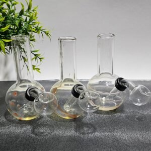 ”11cm” Mini Bongs Oil Burns | Con Color Con Plata | Colores al azar