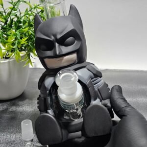 "cm" Bongs De Vidrio | Con Diseño De Plástico Ultra Resistente “Heroe” |