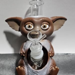 "cm" Bongs De Vidrio | Con Diseño De Plástico Ultra Resistente “Gizmo” |