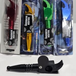 Pipa De Metal - Modelo “Destapador Para Botellas” Incluye Silver Scre | Color al azar |