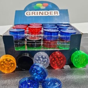 Grinder De Plastico #30 | 48 Piezas Por Caja | Colores al azar