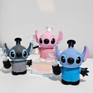 #7 Bongs Silicon Modelo "Stich" | Color al azar |