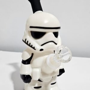 #9 Bongs Silicon "Trooper Blanco"