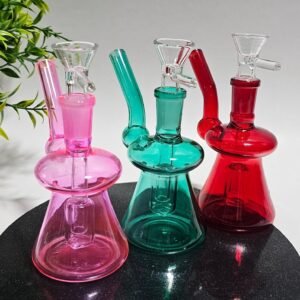 ”10cm” Bongs De Vidrio | Para Hierba Modelo #12 | Color al azar