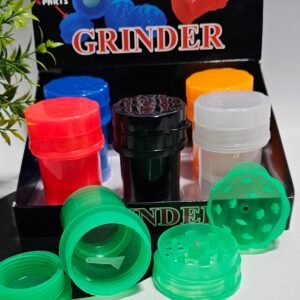 Contenedor & Grinder Todo En Uno Grande | Material Plastico | Caja Con 6 Piezas