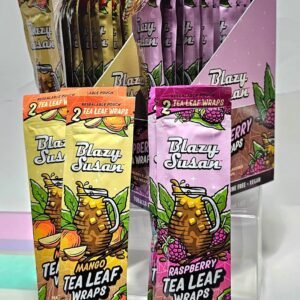 Blazy Susan Blunt Hoja De Tea "Mango & Raspberry" 2 Wraps Por Paquete | 25 Paq Por Caja |